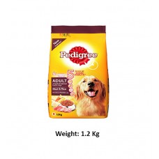 Pedigree Adult Dog Food Meat And Rice 1 Kg